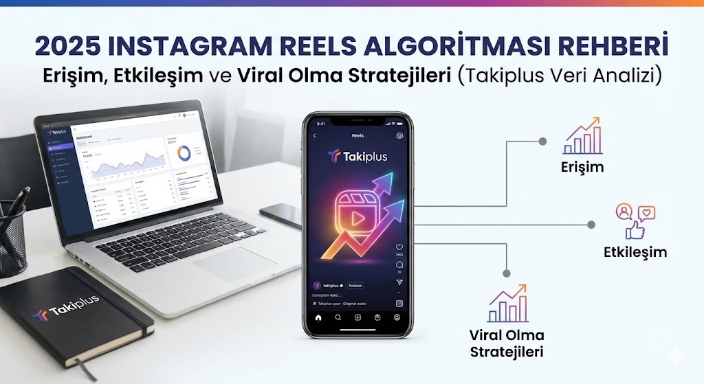 2025 Instagram Reels Algoritması Rehberi: Erişim, Etkileşim ve Viral Olma Stratejileri (Takiplus Veri Analizi)